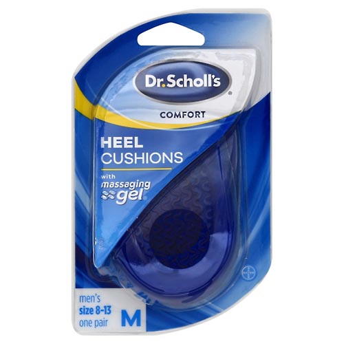 Image for Dr Scholls Heel Cushions, Size 8-13, Men's,1pr from NIAGARA APOTHECARY