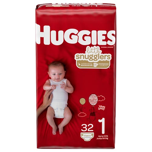 Image for Huggies Diapers, Disney Baby, 1 (Up to 14 lb),32ea from NIAGARA APOTHECARY