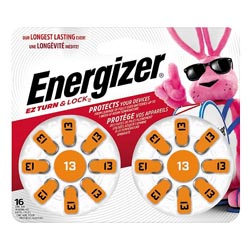 Image for Energizer Hearing Aid Batteries, Zinc-Air, 13,16ea from NIAGARA APOTHECARY