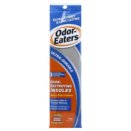 Image for Odor Eaters Odor-Destroying Insoles, Ultra-Durable, Trim to Fit,1pr from NIAGARA APOTHECARY