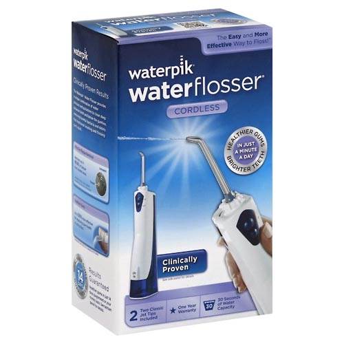 Image for Waterpik Water Flosser, Cordless,1ea from NIAGARA APOTHECARY