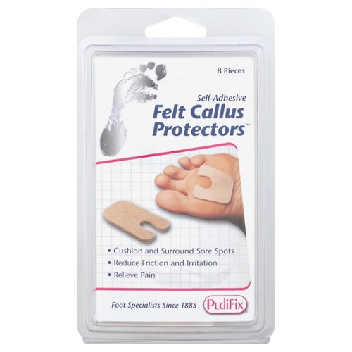 Image for PediFix Felt Callus Protectors, Self-Adhesive,8ea from NIAGARA APOTHECARY