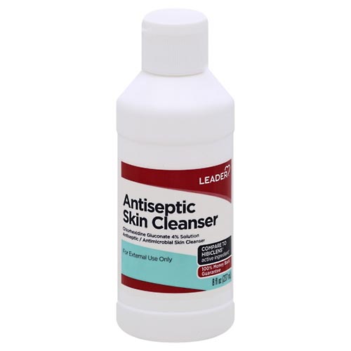 Image for Leader Antiseptic Skin Cleanser,8oz from NIAGARA APOTHECARY