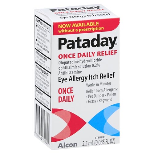Image for Pataday Once Daily Relief,2.5ml from NIAGARA APOTHECARY
