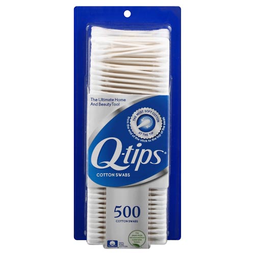 Image for Q Tips Cotton Swabs,500ea from NIAGARA APOTHECARY