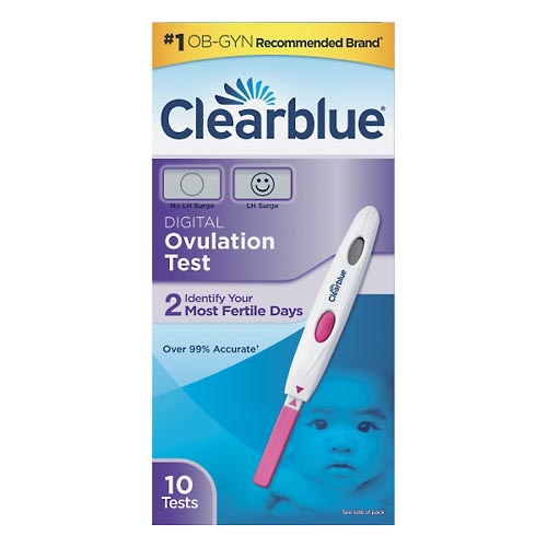Image for Clearblue Ovulation Test, Digital,10ea from NIAGARA APOTHECARY