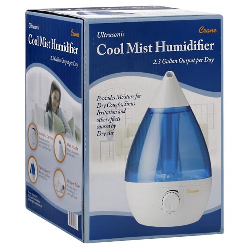 Image for Crane Humidifier, Cool Mist,1ea from NIAGARA APOTHECARY